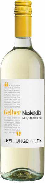 Drei Junge Wilde Gelber Muskateller Burgenland QUW Drei Junge Wilde  trocken - 6er Karton