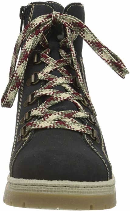 RIEKER Schnür-Stiefeletten blau