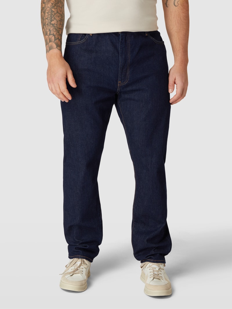 PLUS SIZE Jeans mit Label-Patch in jeans