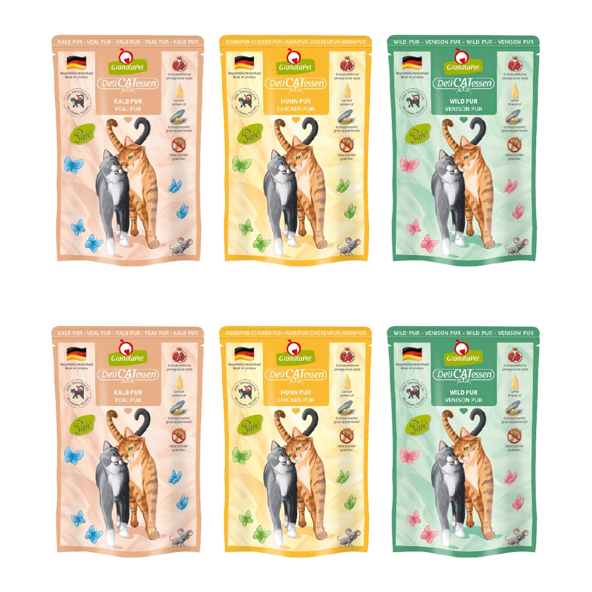 GranataPet DeliCatessen Multipack 2 PUR 6x85g kaufen bei ZooRoyal