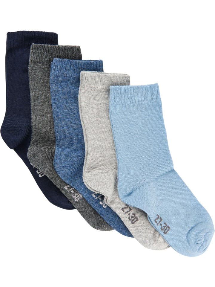 Minymo Kinder Socken in Blau günstig kaufen