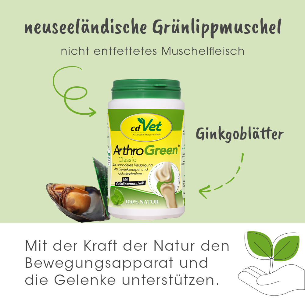 ArthroGreen Ergänzungsfutter & Aufzucht ArthroGreen Classic 700 g