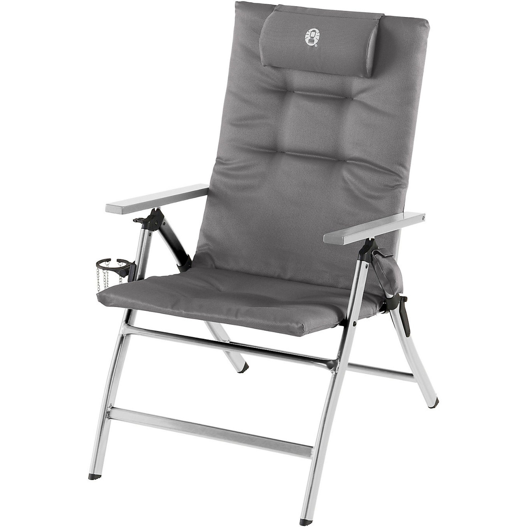 COLEMAN Campingstuhl Coleman Gepolsterter Liegestuhl, 5 Positionen