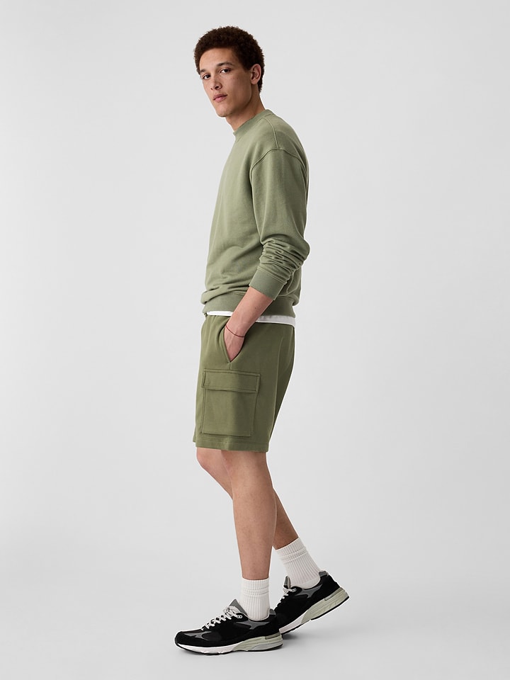 GAP Sweatbermudas in Grün günstig kaufen