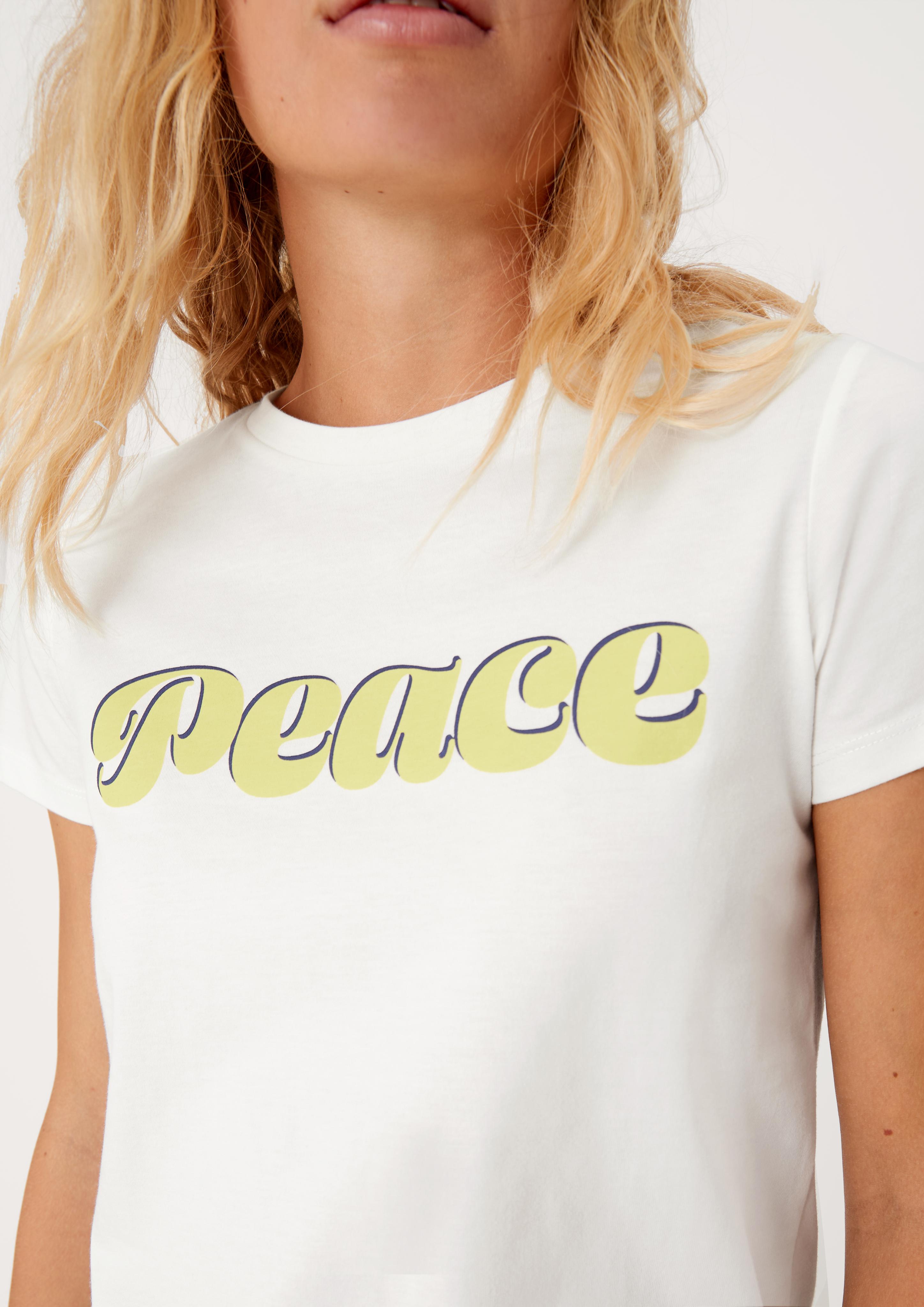 Jerseyshirt mit Schriftprint  2124660-02D0