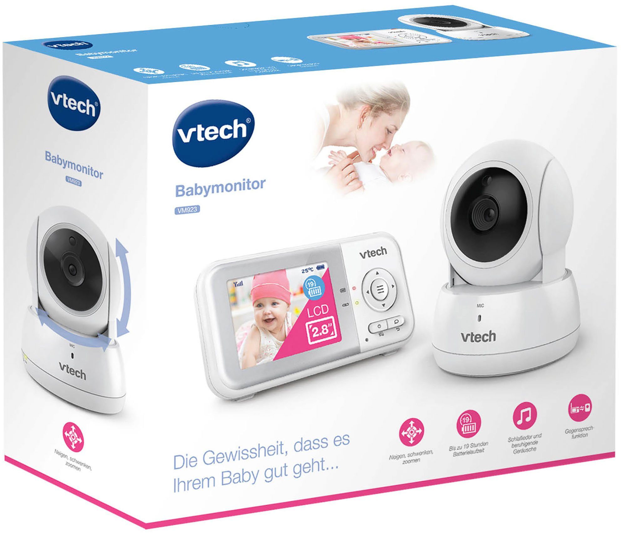Vtech® Video-Babyphone Babymonitor VM923