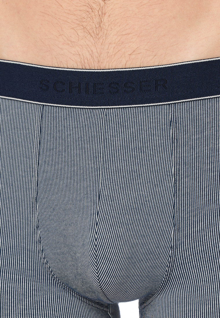 Shorts Streifen navy - Duality Function