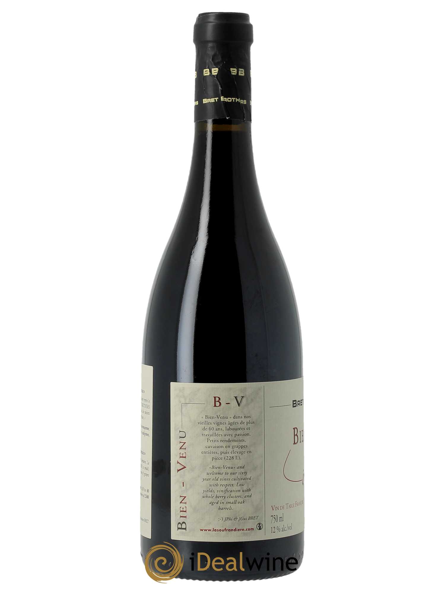 Vin de Table Bien-Venu In X-tremis Bret Brothers   - Lot de 1 Bouteille