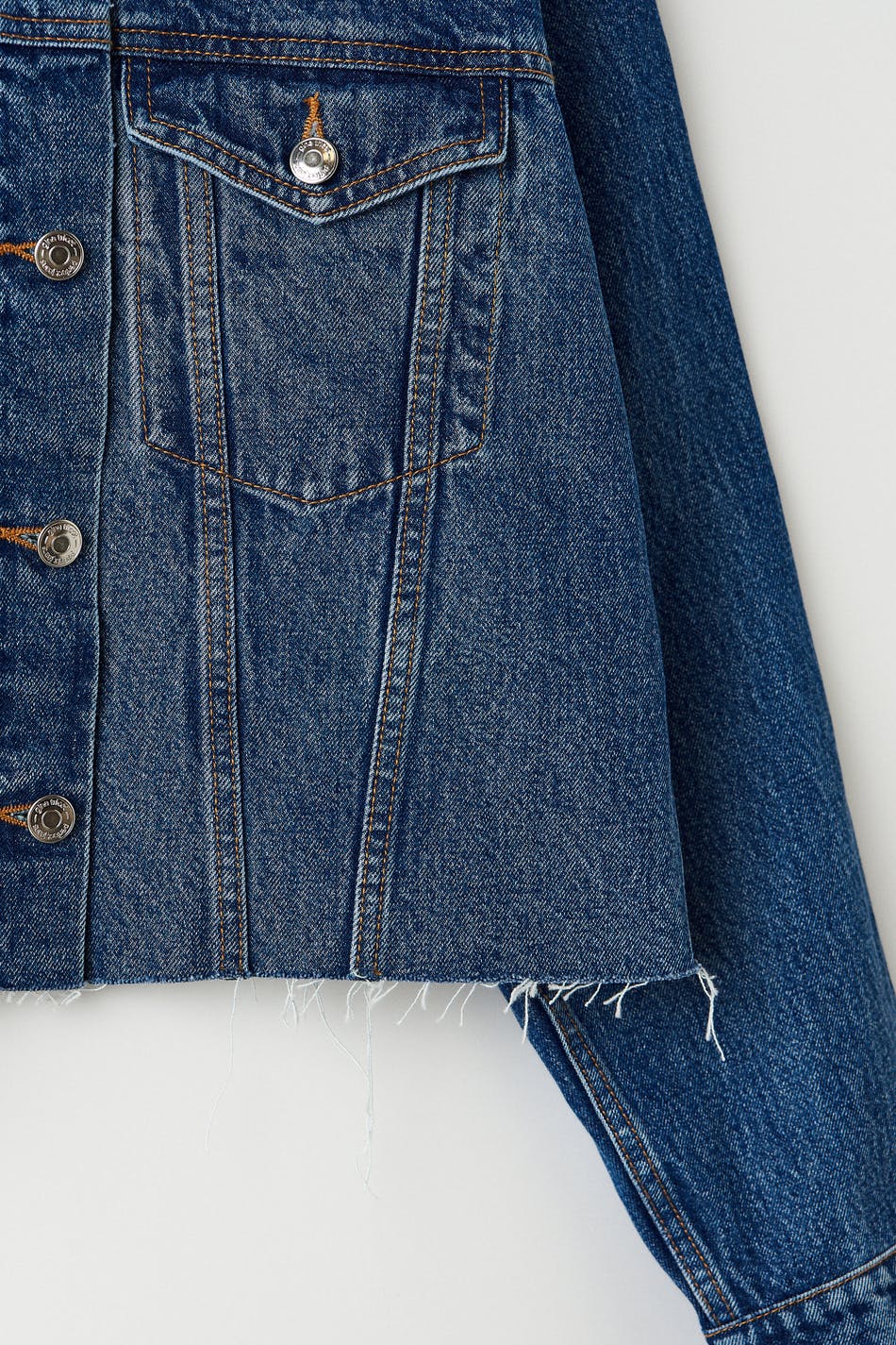 Short denim jacket