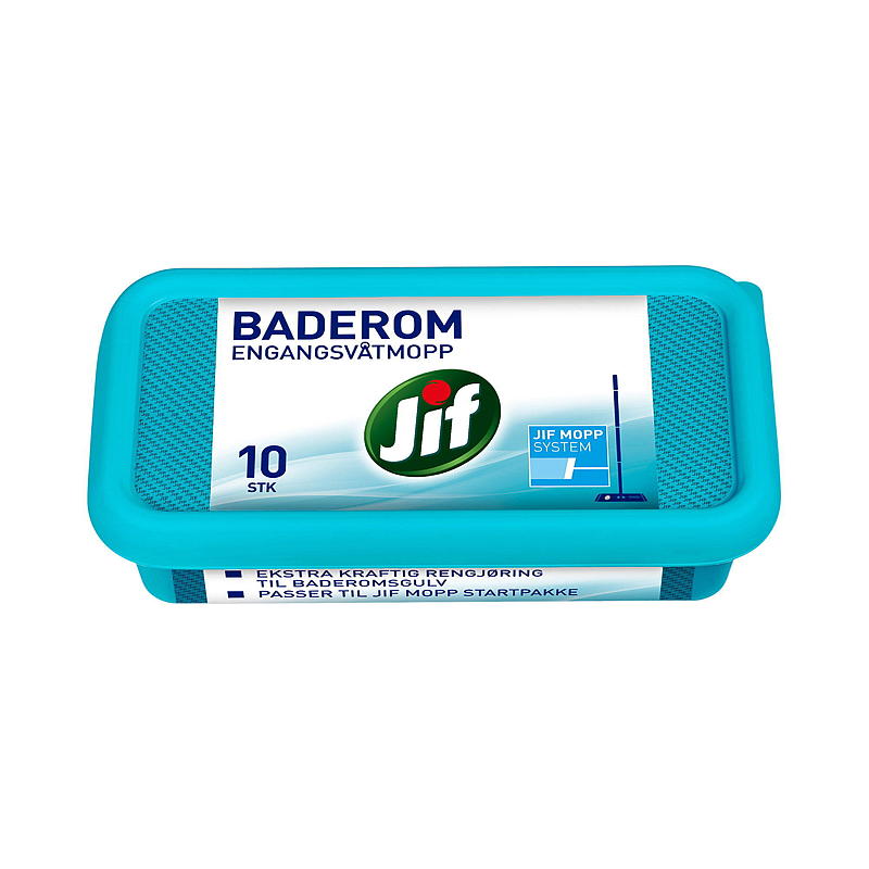 Jif Engangsmopp 10-pk Jif Baderom