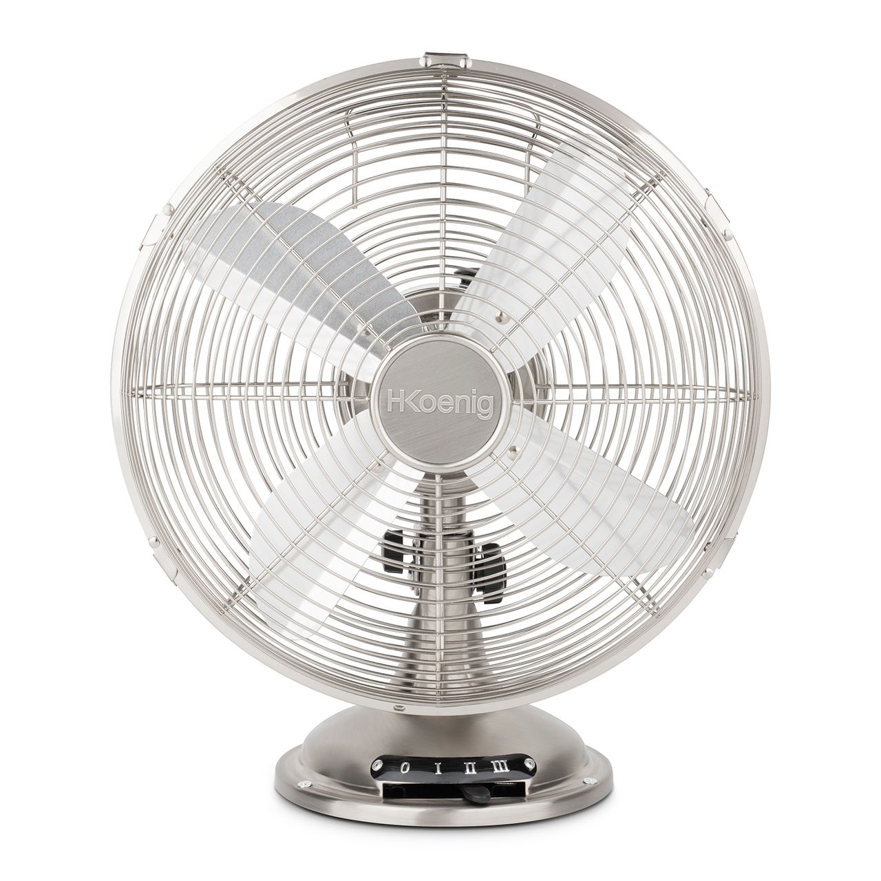 H.Koenig Elektrischer Tischventilator aus Metall