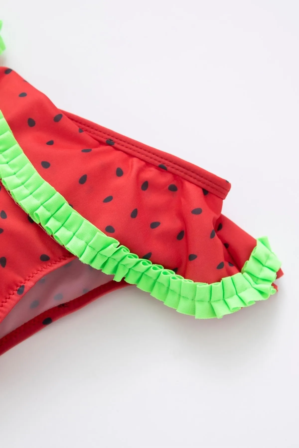 DeFacto  Baby-Mädchen-Bikini-Set in normaler Passform mit Wassermelonenmuster