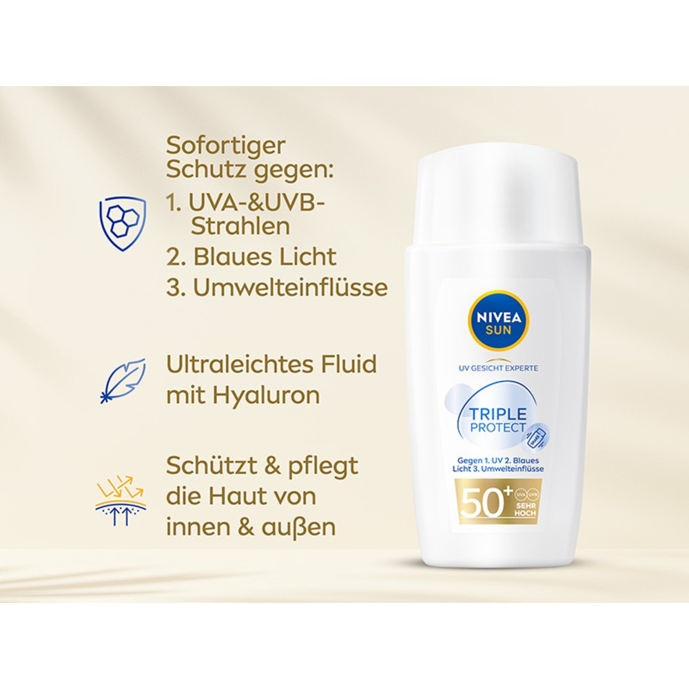 UV Gesicht Triple Protect Ultraleichtes Fluid