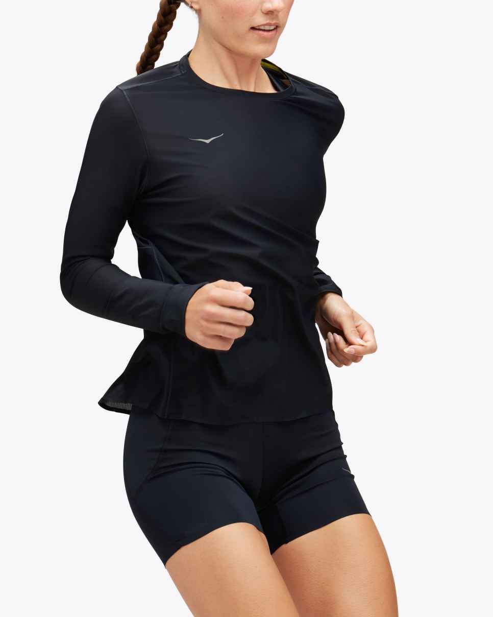Airolite Run Long Sleeve Black