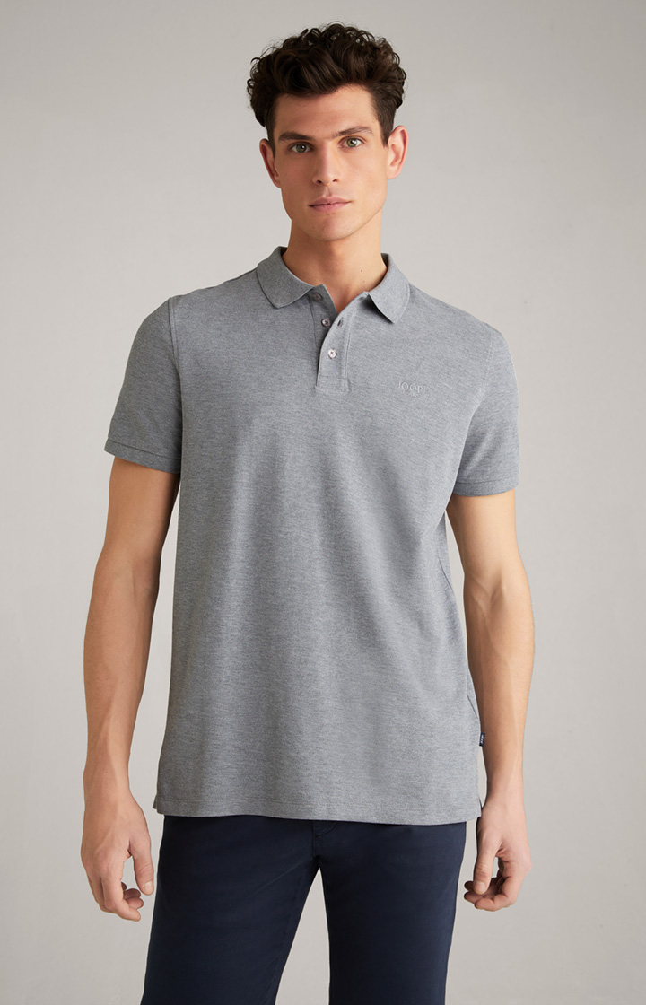 Poloshirt Beeke in Silbergrau