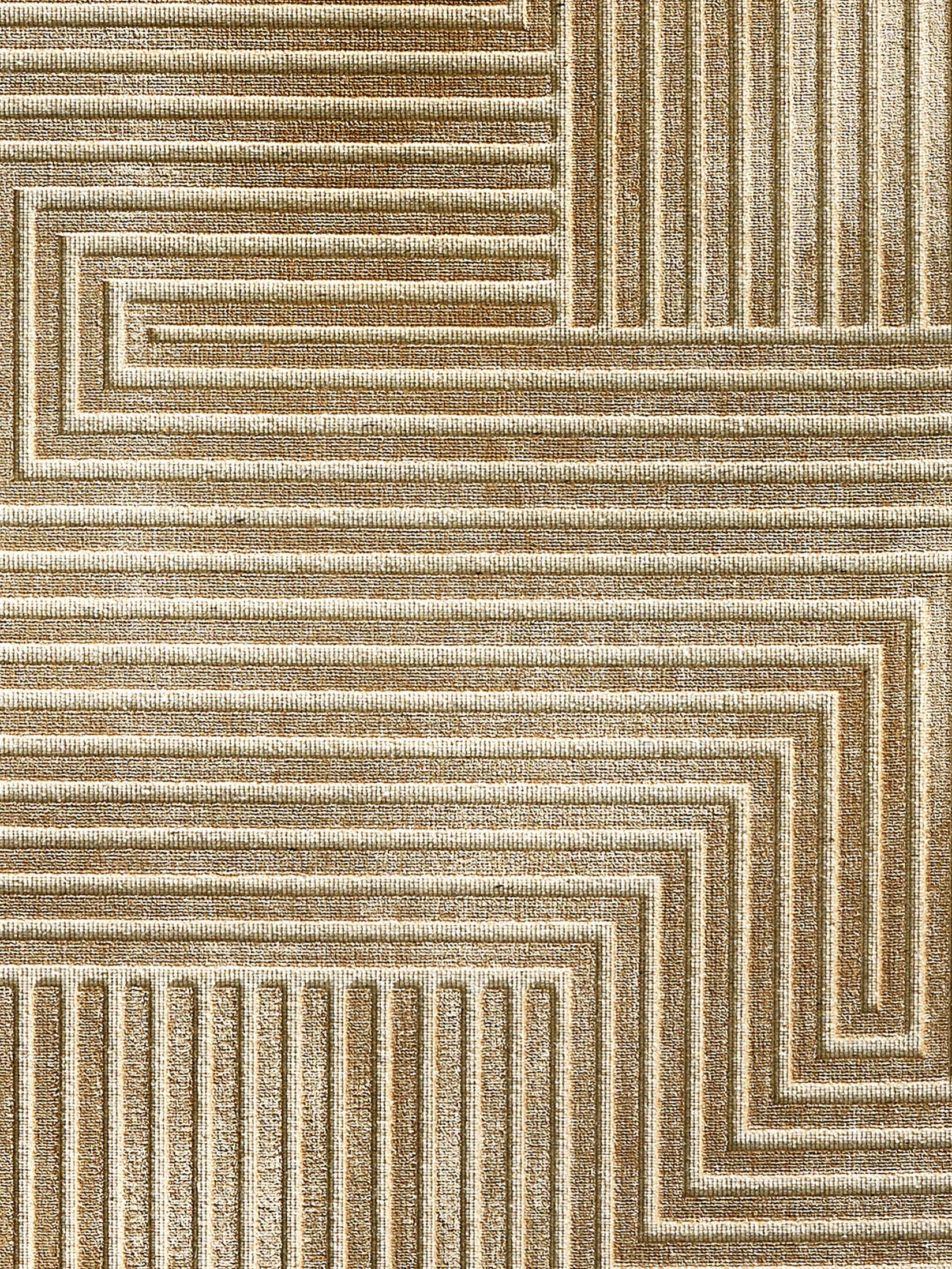 Clifton Moderner Teppich, Gold