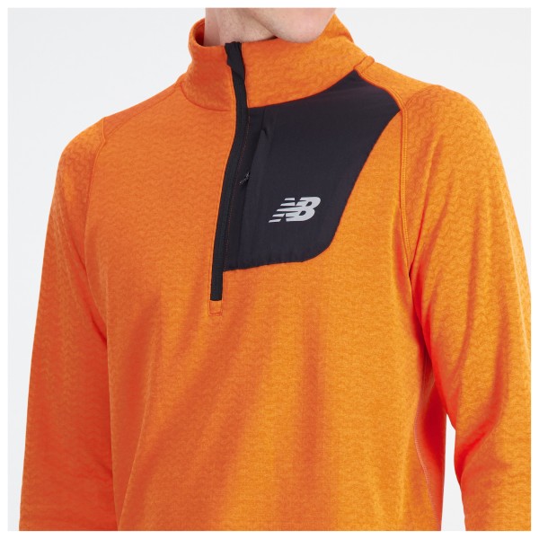 New Balance - NB Heat Grid Half Zip - Laufshirt