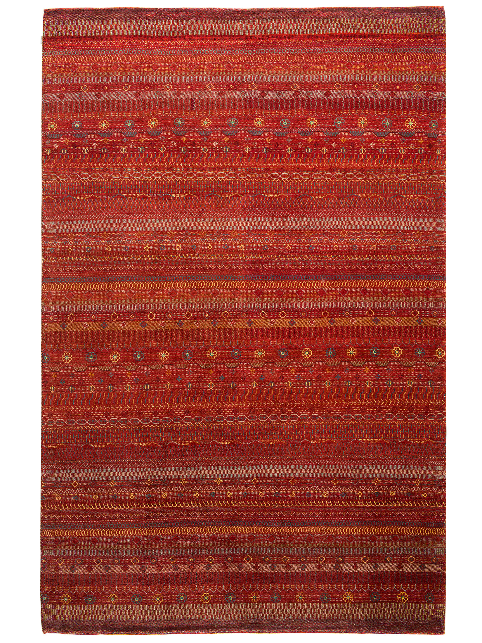Contemporary Gabbeh ca. 199 x 305 cm, Unikat / Einzelstück