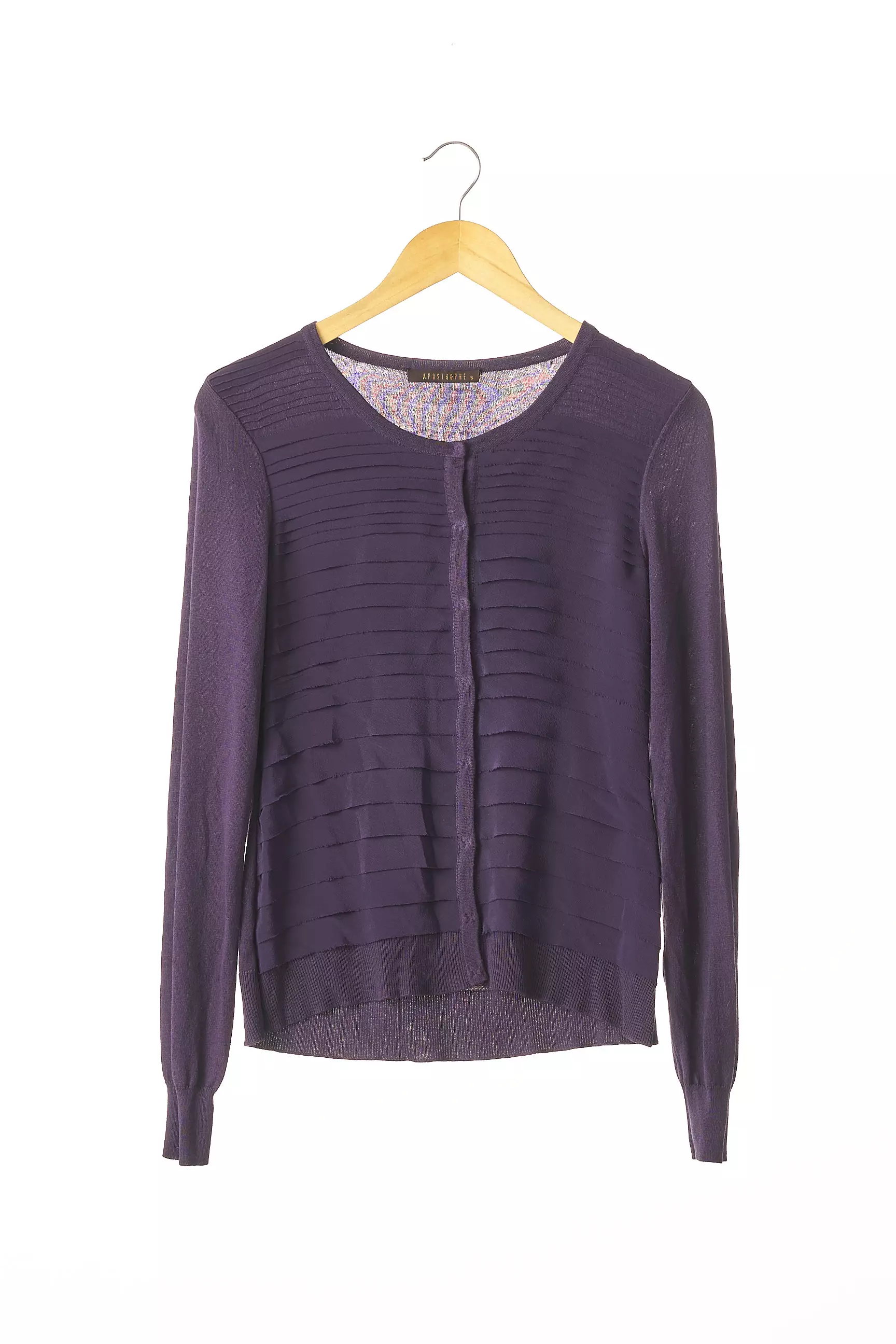 Apostrophe Cardigans Femme couleur violet
