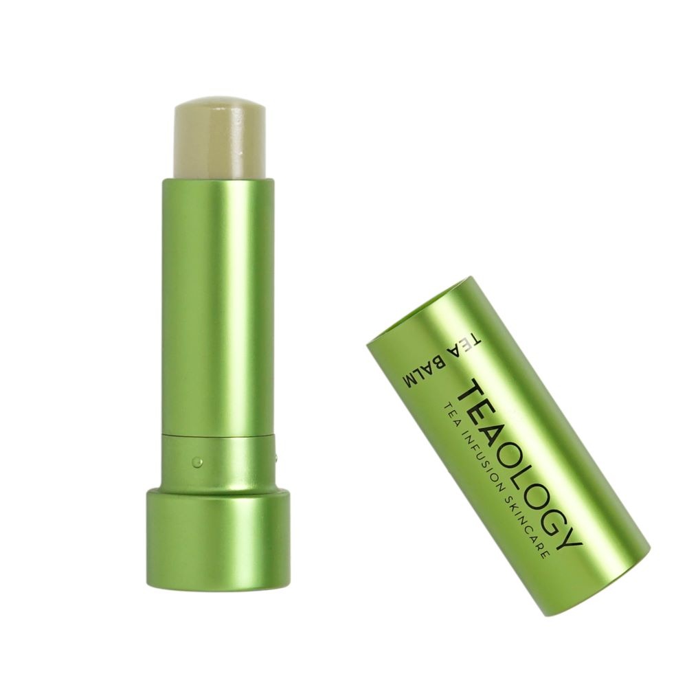 Teaology Tea Balm | Matcha Tea Soin des lèvres avec extrait de thé matcha antioxidant. Nourrissant, protectif.