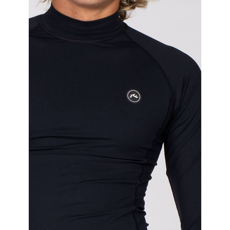 RUSTY STILL SURFING LONG SLEEVE SURF TOP Surf Shirt Herren