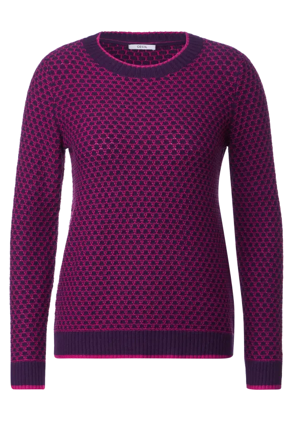 CECIL Two-Colored Strickpullover