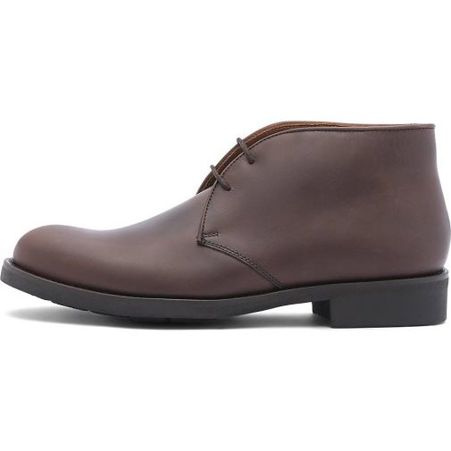 Lottusse Braune Kruste Anilin Kalbsleder Loafers