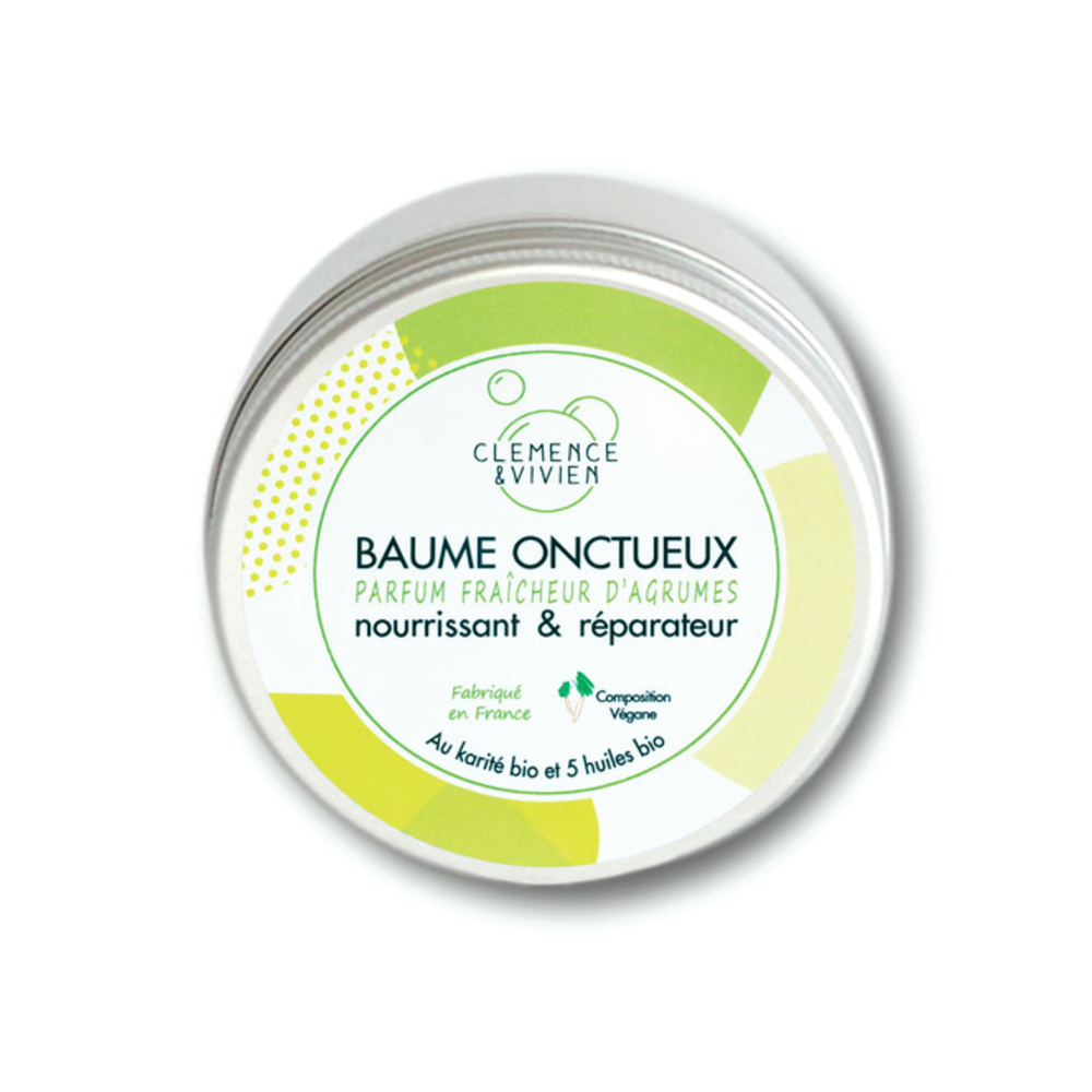 Clemence & Vivien BAUME MINI 50 ML FRAICHEUR D'AGRUMES MINI BAUME ONCTUEUX MULTIUSAGES