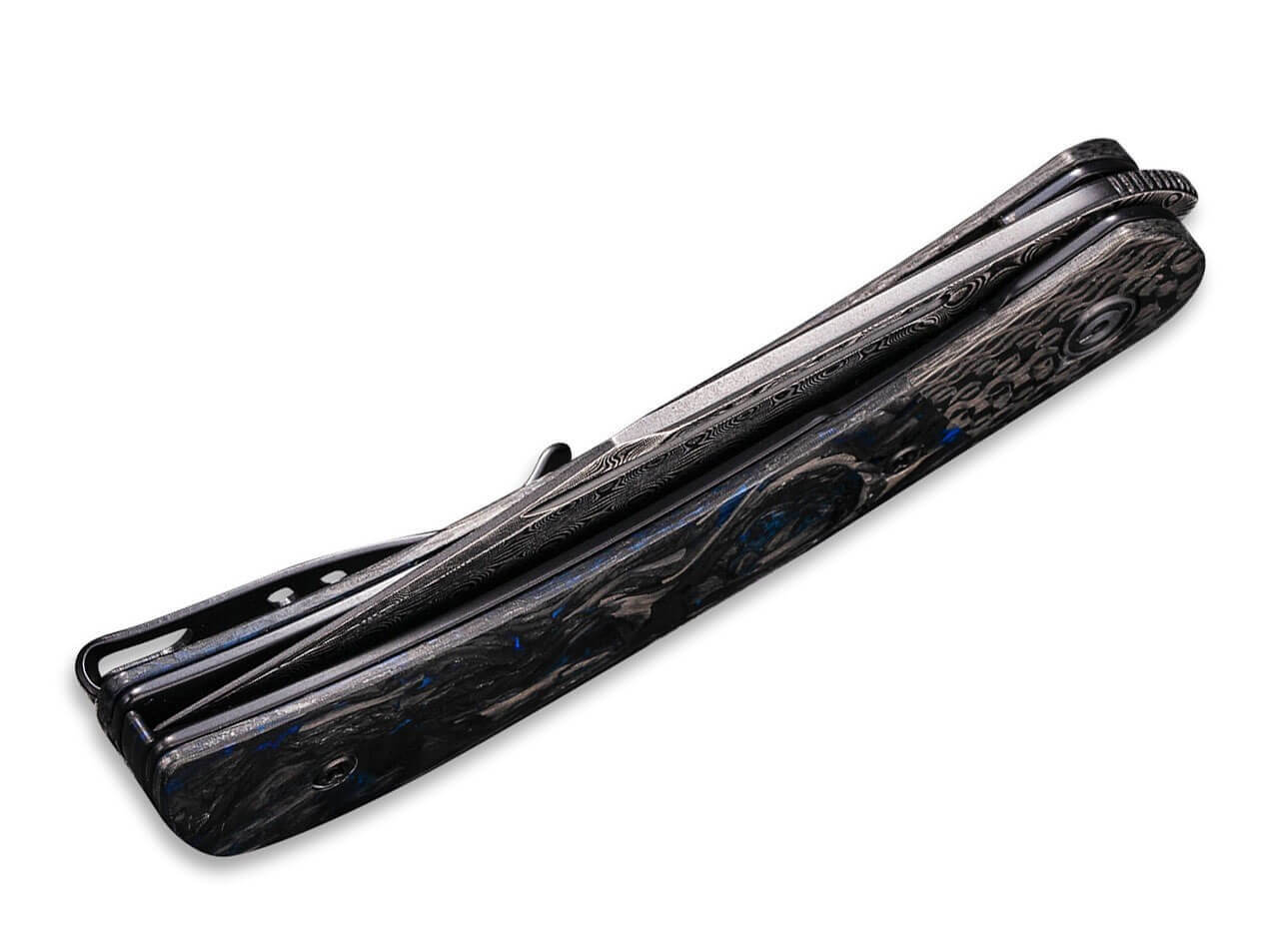 Appalachian Drifter II CF Blue Damascus