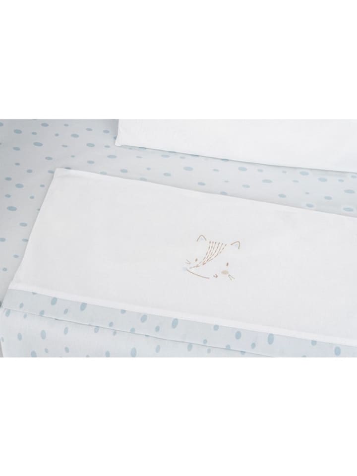 Kikkaboo Babywiege Bettwäsche-Set 5-tlg in blau günstig kaufen onesize