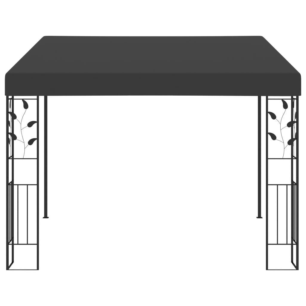 vidaXL Partyzelt Wand-Pavillon 3x3x2,5 m Anthrazit