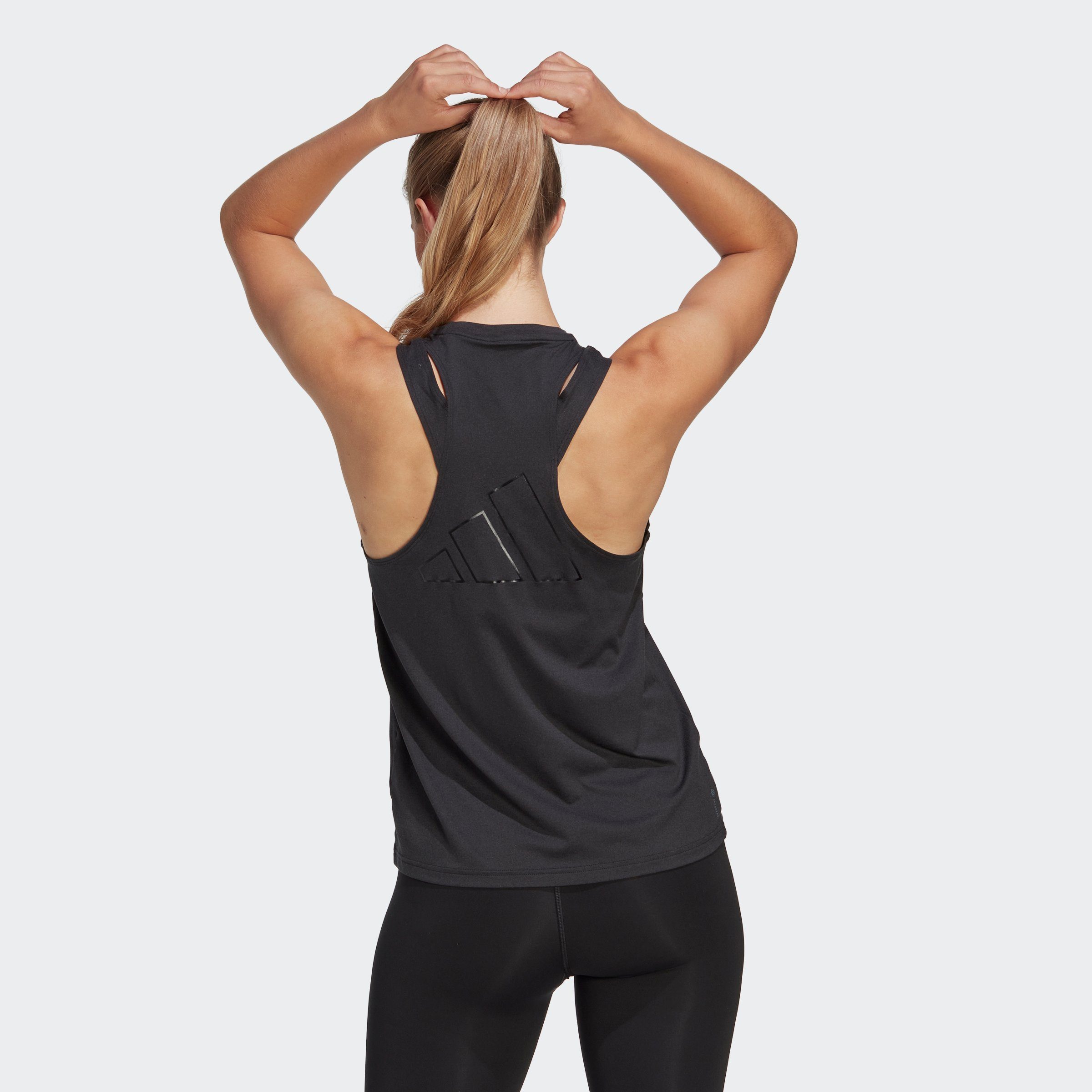 adidas Performance Tanktop AEROREADY TRAIN ESSENTIALS 3 BAR LOGO