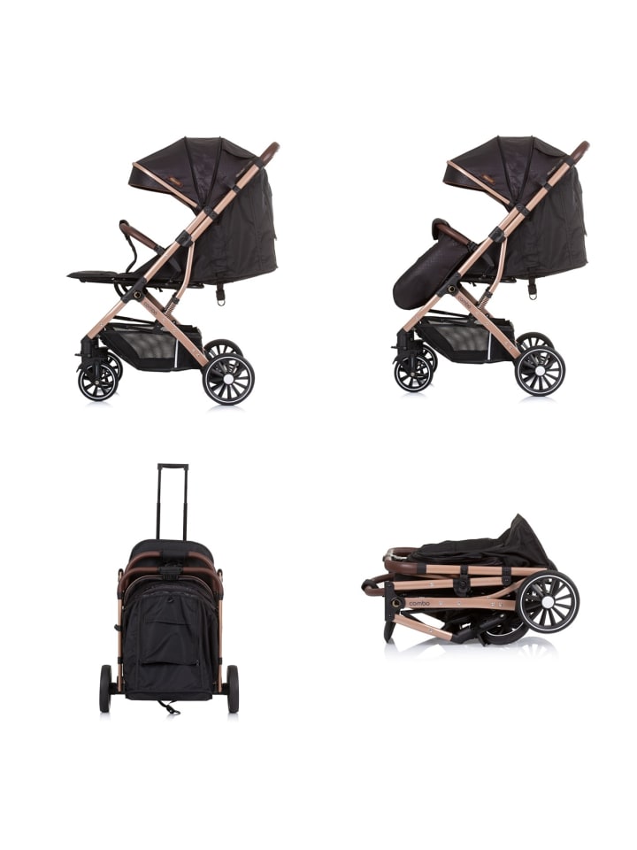 Chipolino Kinderwagen, Buggy Combo 22 kg in schwarz günstig kaufen onesize