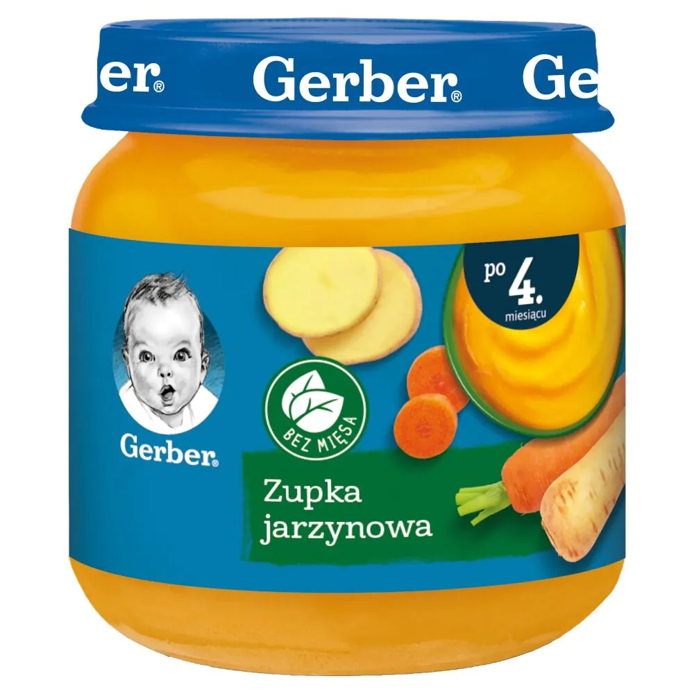 Вечера са гербер поврћном чорбом после 4 месеца
