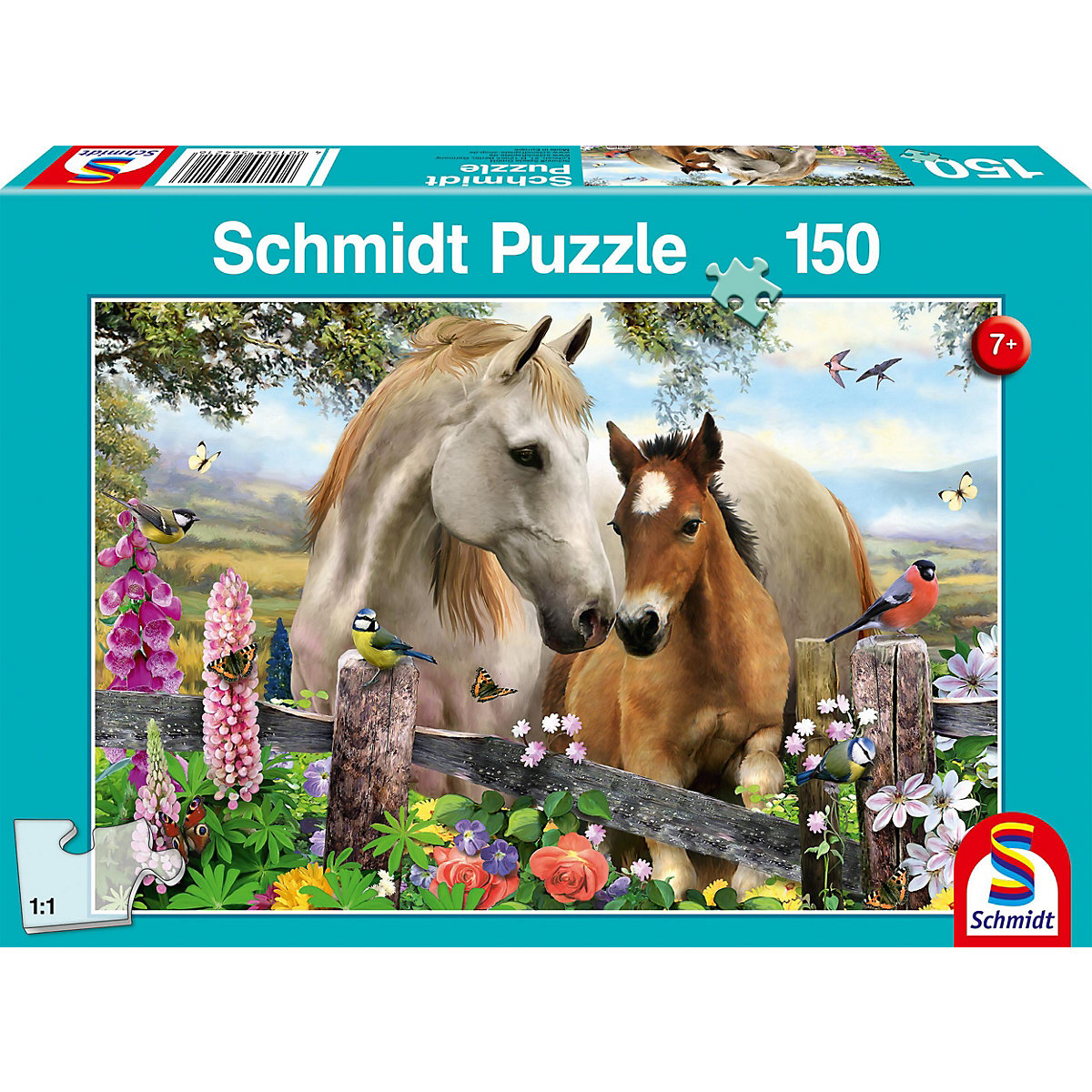 Puzzle Stute und Fohlen