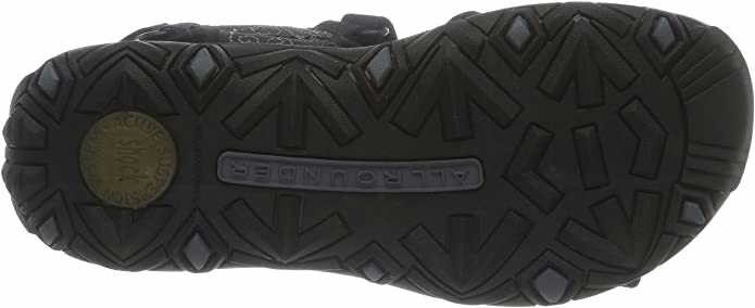 MEPHISTO Komfort Sandalen schwarz