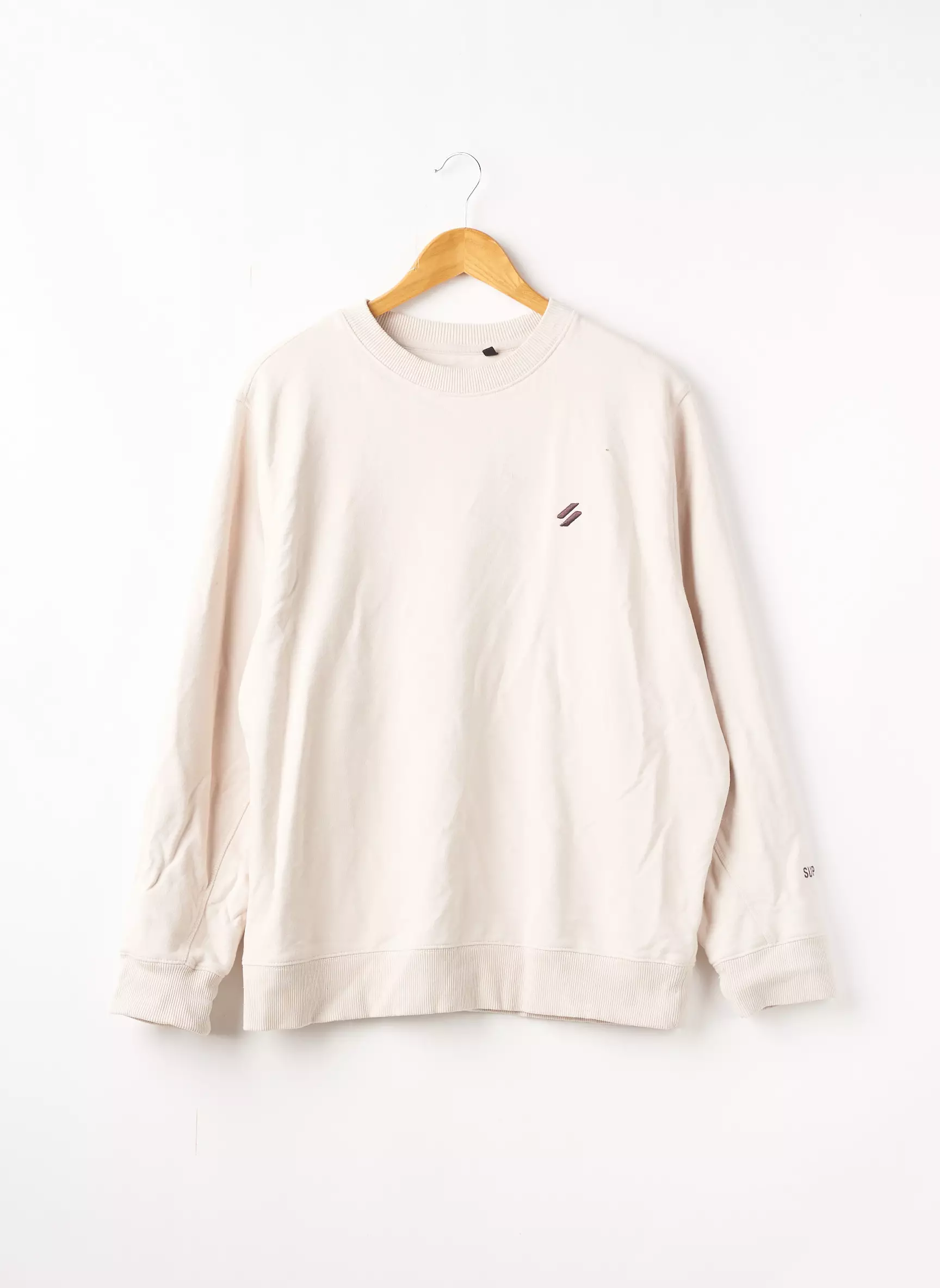 Superdry Sweats Femme couleur beige