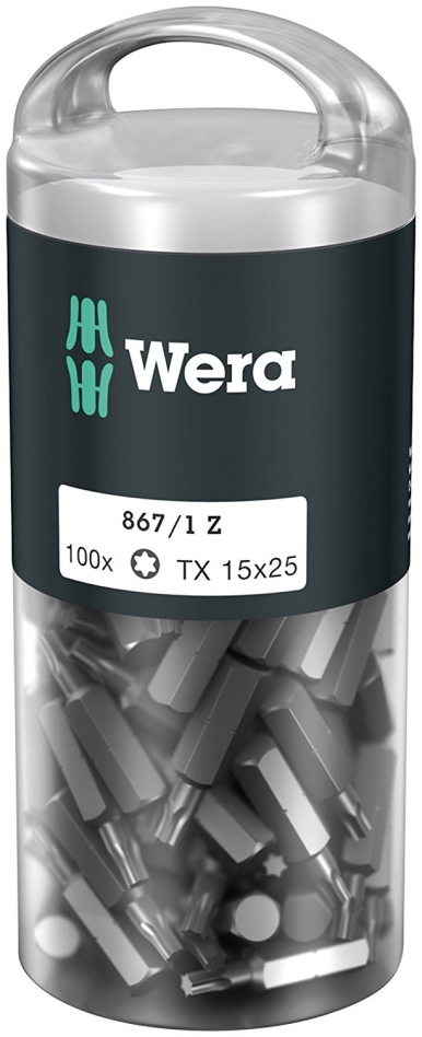 Wera 05072447001 867/1 Torx nastavki DIY 15x25, 100 kosov