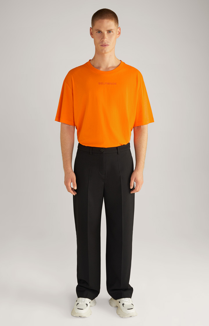 Unisex-Baumwoll-T-Shirt in Neonorange
