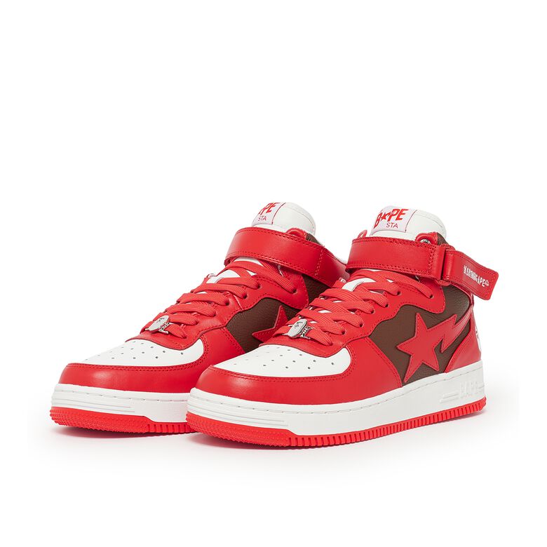 A Bathing Ape Wmns Bape Sta Mi #2 L red