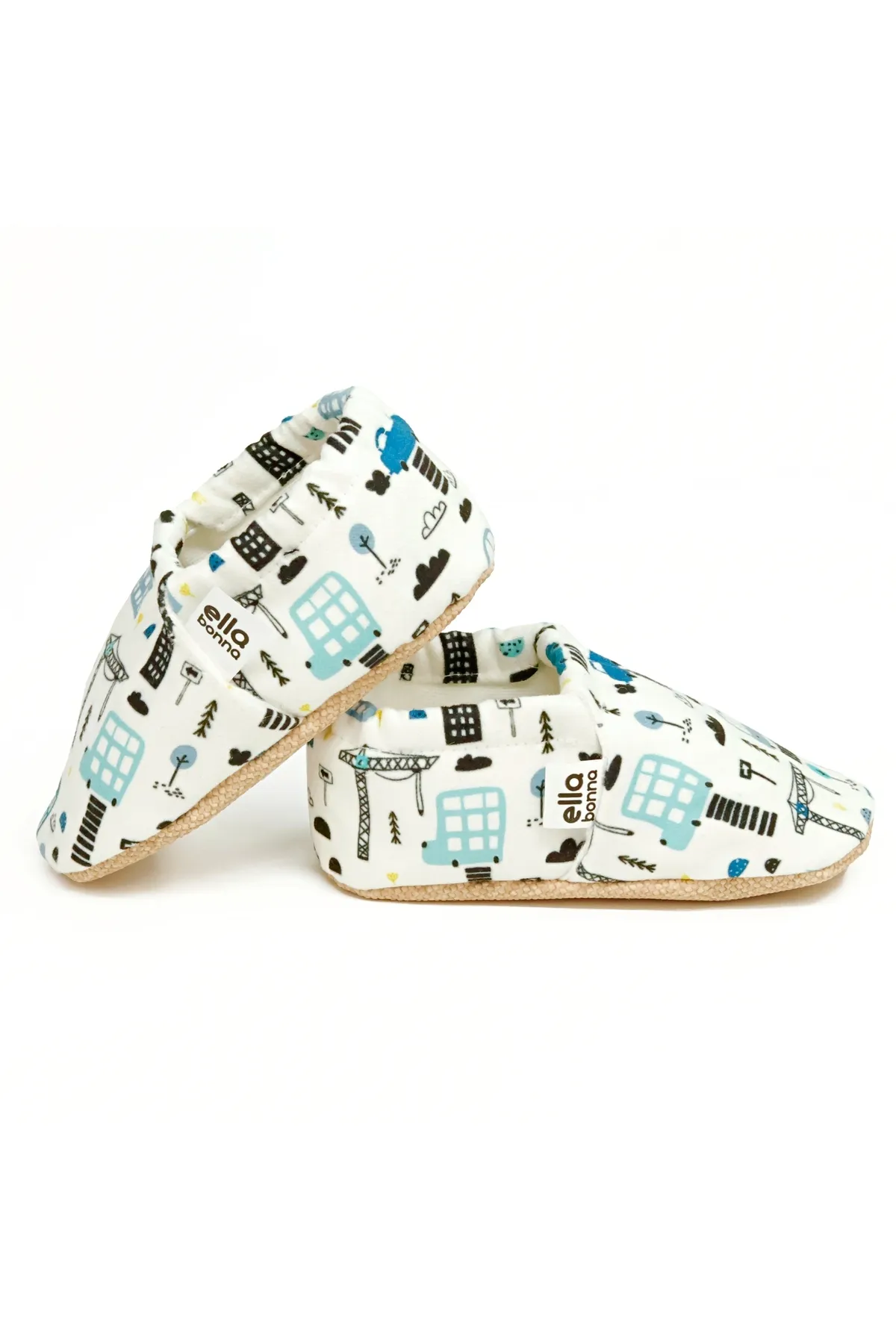 Ella Bonna  Anti-Rutsch-Sohle, City Life Baby-Schuhe, Heimstiefel, Hausschuhe, Kinderzimmer-Schuhe, Hausschuhe