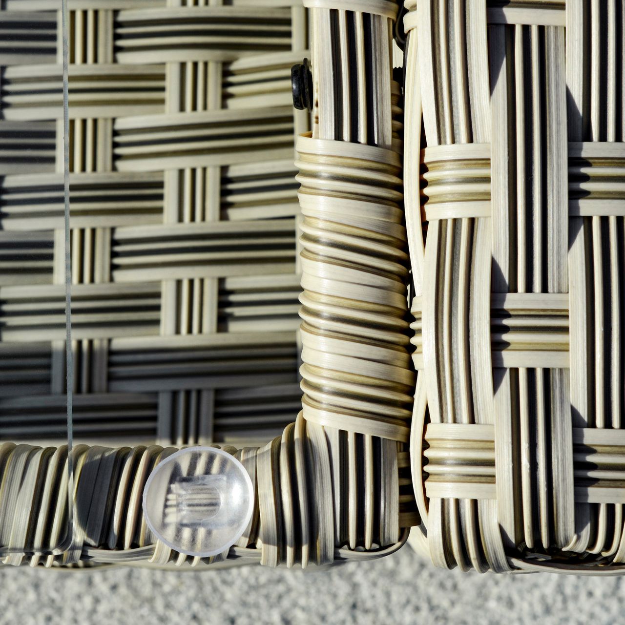 Outsunny 4-tlg. Polyrattan Gartenmöbel Set Sitzgruppe mit Couchtisch Alu Braun