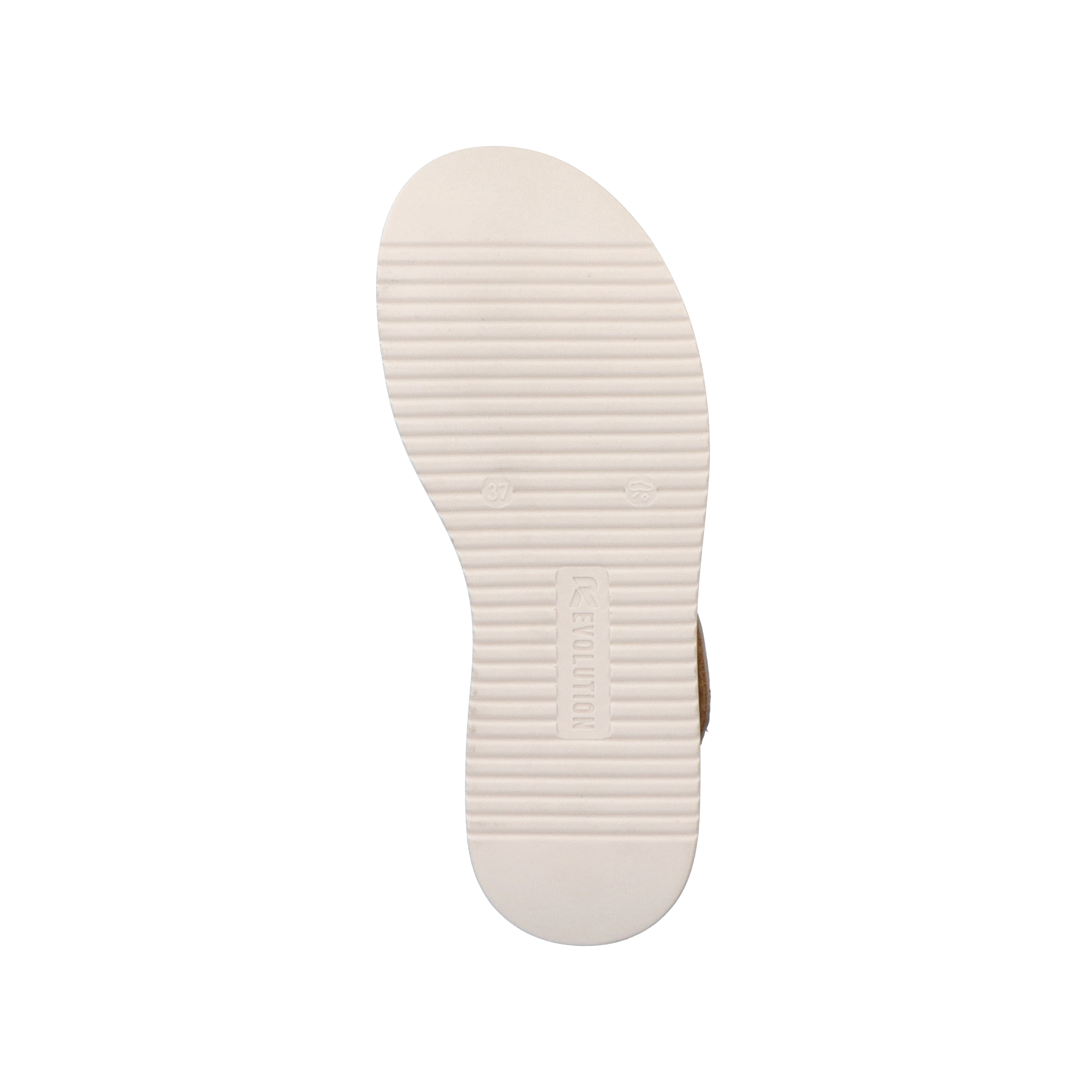 Rieker Damen Riemchensandalen creme beige