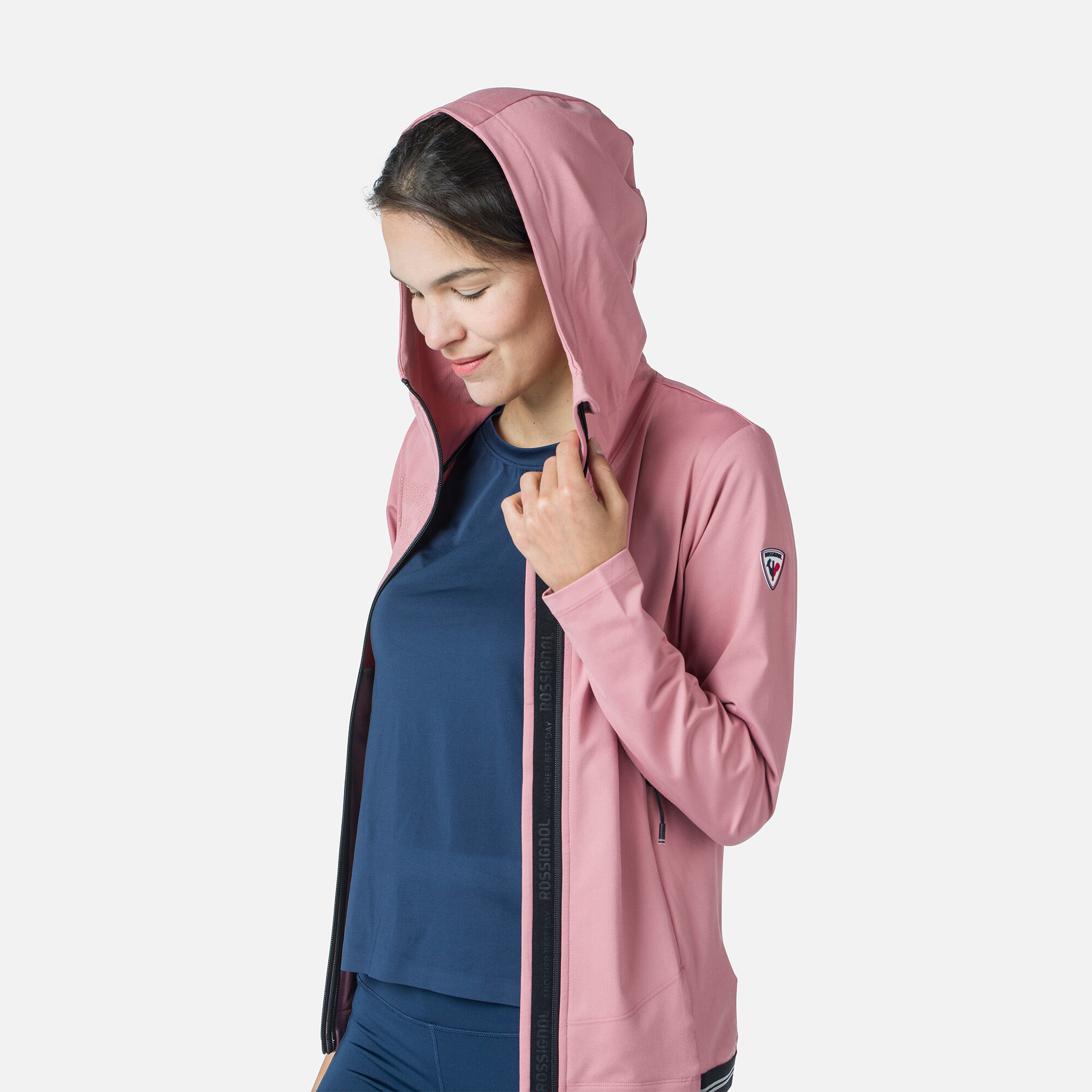 Sweat technique à capuche Full-Zip Eco pour femme