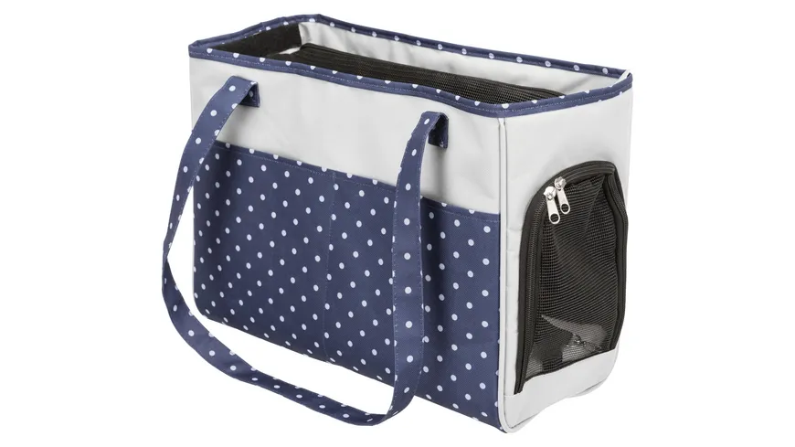 Trixie Tasche Bonny blau/grau Maße: 20 x 29 x 40 cm