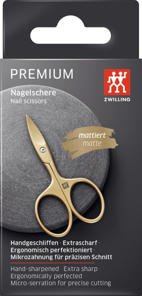 ZWILLING Beauty Premium Nagelschere - gold Nagelschere