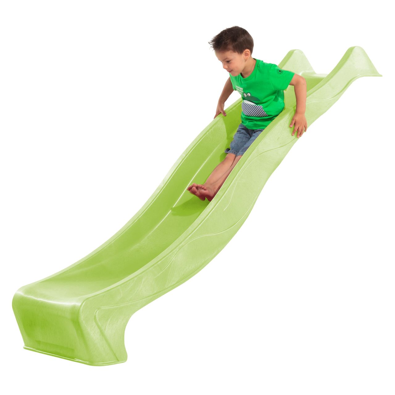 AXI Sky230 Rutsche mit Wasseranschluss Lindgrün - 228 cm