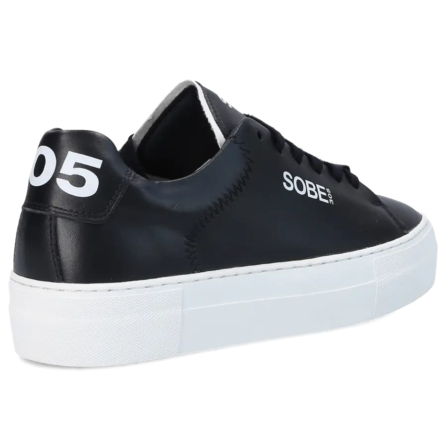 305 SOBE - Sneaker low MIAMI Kalbsleder - schwarz