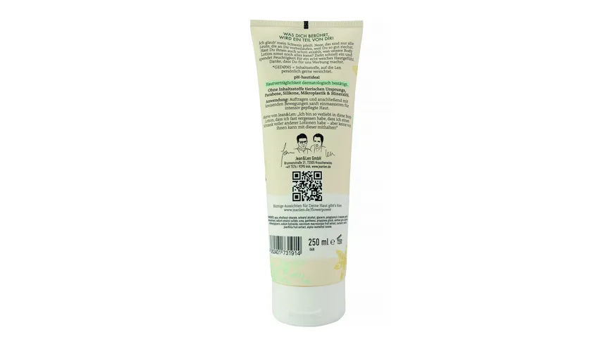 Jean&Len Body Lotion Cranberry Vanille 250 ml
