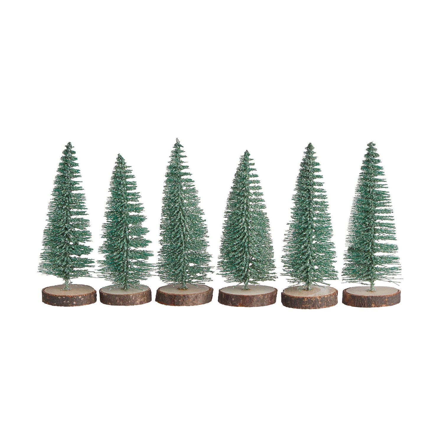 X-MAS Mini Tannenbäume 6er-Set